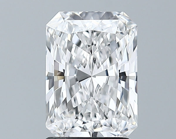 Lab-Grown 1.87 Carat Radiant Cut Diamond color D Clarity VS1 With GIA Certificate, precious stones, engagement diamonds