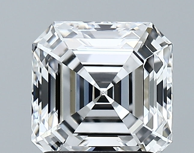 Lab-Grown 1.92 Carat Asscher Cut Diamond color D Clarity VS1 With GIA Certificate, precious stones, engagement diamonds