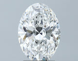 Lab-Grown 2.26 Carat Oval Shape Diamond color E Clarity VS2 With GIA Certificate, precious stones, engagement diamonds