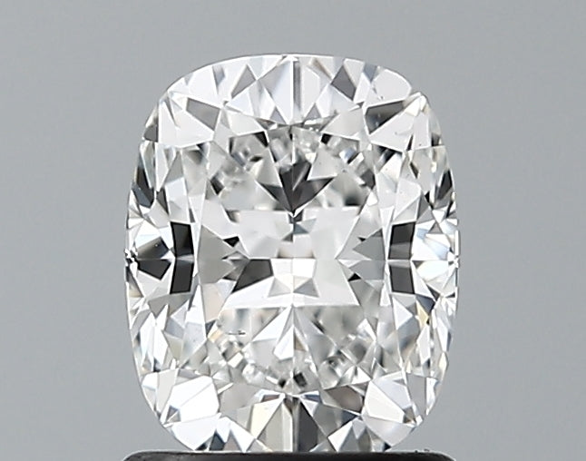 Lab-Grown 1.10 Carat Cushion Modified Brilliant Cut Diamond color E Clarity VS1 With GIA Certificate, precious stones, engagement diamonds