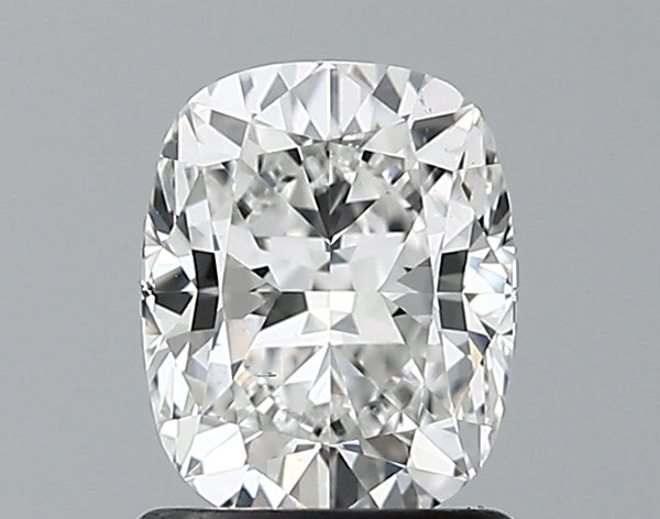 Lab-Grown 1.10 Carat Cushion Modified Brilliant Cut Diamond color E Clarity VS1 With GIA Certificate, precious stones, engagement diamonds