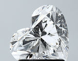 Lab-Grown 1.60 Carat Heart Shape Diamond color F Clarity VS1 With GIA Certificate, precious stones, engagement diamonds