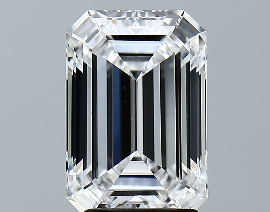 Lab-Grown 3.11 Carat Emerald Cut Diamond color D Clarity VVS2 With GIA Certificate, precious stones, engagement diamonds