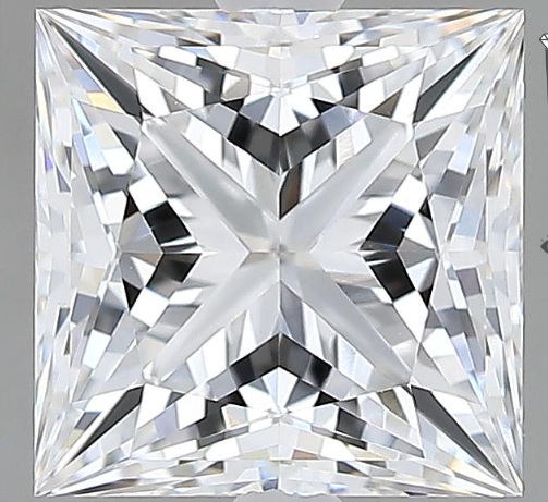 Lab-Grown 2.29 Carat Princess Cut Diamond color D Clarity VVS2 With GIA Certificate, precious stones, engagement diamonds