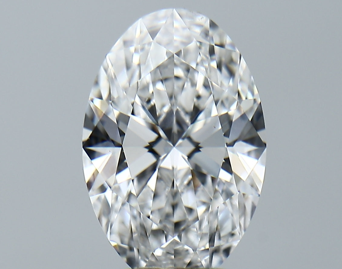 Lab-Grown 4.33 Carat Oval Shape Diamond color D Clarity VS1 With GIA Certificate, precious stones, engagement diamonds