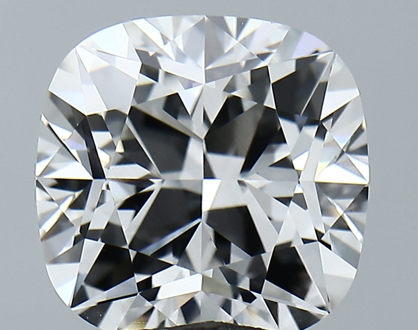 Lab-Grown 4.58 Carat Square Cushion Cut Diamond color E Clarity VVS2, precious stones, engagement diamonds