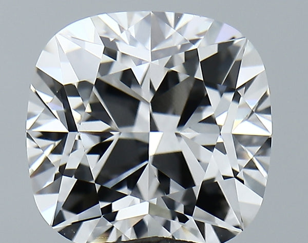 Lab-Grown 4.58 Carat Square Cushion Cut Diamond color E Clarity VVS2, precious stones, engagement diamonds