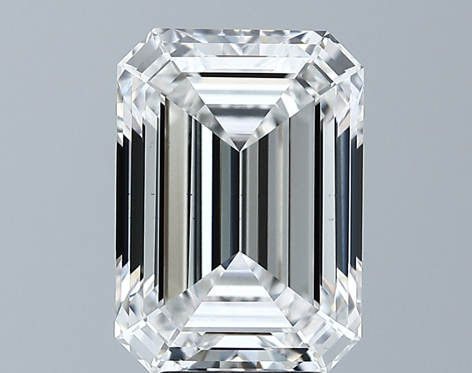 Lab-Grown 4.01 Carat Emerald Cut Diamond color E Clarity VS2 With GIA Certificate, precious stones, engagement diamonds