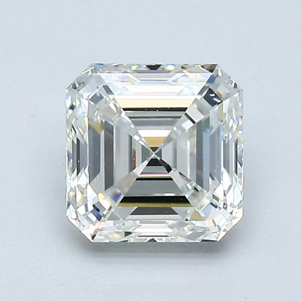 1.22 Carat Asscher Cut Natural Mined Diamond H Color VVS2 Clarity With GIA Certificate, natural diamonds, precious stones, engagement diamonds