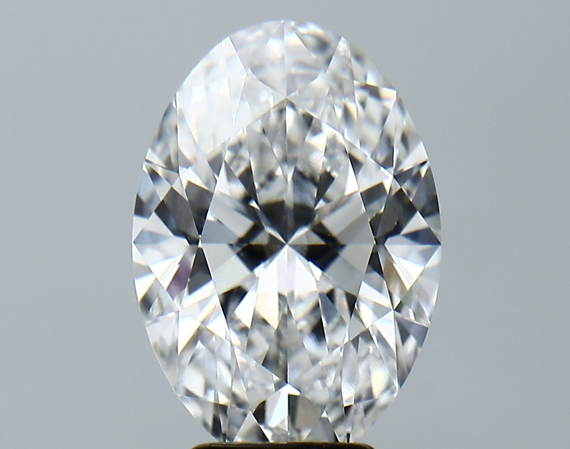 Lab-Grown 4.53 Carat Oval Shape Diamond color D Clarity VVS2, precious stones, engagement diamonds