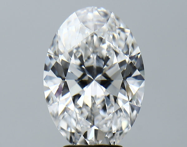 Lab-Grown 4.53 Carat Oval Shape Diamond color D Clarity VVS2, precious stones, engagement diamonds