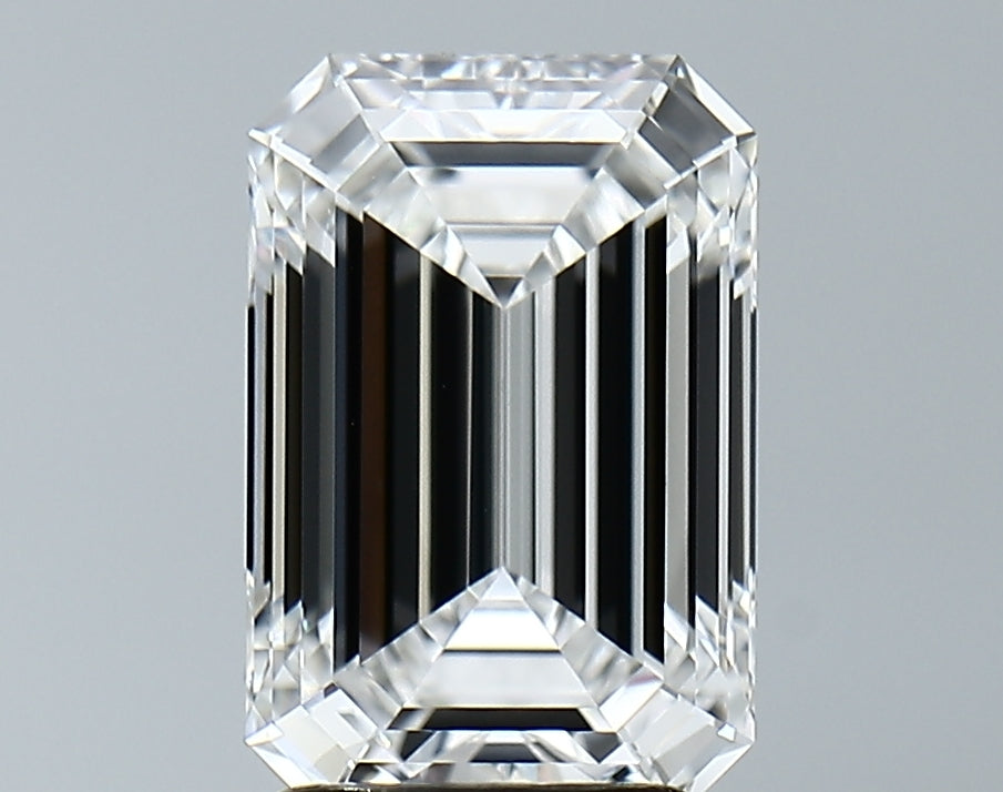 Lab-Grown 2.95 Carat Emerald Cut Diamond color E Clarity VVS2 With GIA Certificate, precious stones, engagement diamonds