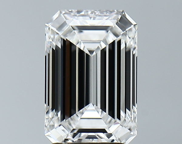 Lab-Grown 2.95 Carat Emerald Cut Diamond color E Clarity VVS2 With GIA Certificate, precious stones, engagement diamonds