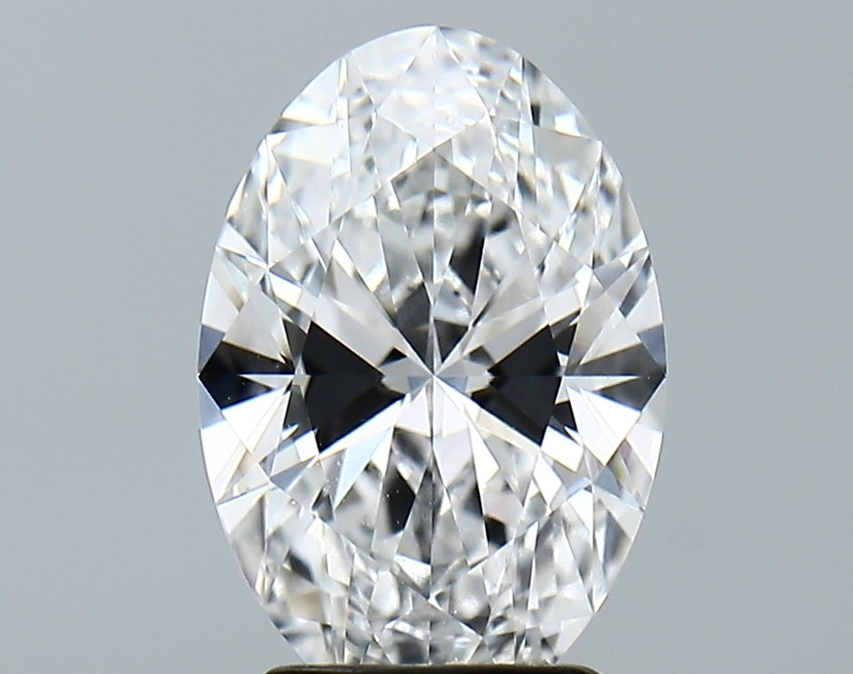 Lab-Grown 2.67 Carat Oval Shape Diamond color E Clarity VVS1 With GIA Certificate, precious stones, engagement diamonds