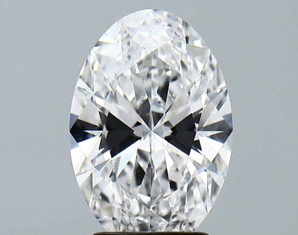 Lab-Grown 2.67 Carat Oval Shape Diamond color E Clarity VVS1 With GIA Certificate, precious stones, engagement diamonds