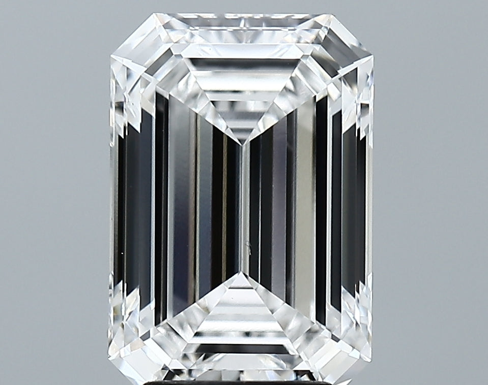 Lab-Grown 4.04 Carat Emerald Cut Diamond color E Clarity VVS2 With GIA Certificate, precious stones, engagement diamonds