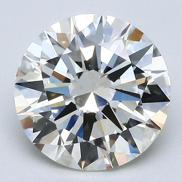 2.06 Carat Round Brilliant Natural Mined Diamond L Color VVS1 Clarity With GIA Certificate, natural diamonds, precious stones, engagement diamonds