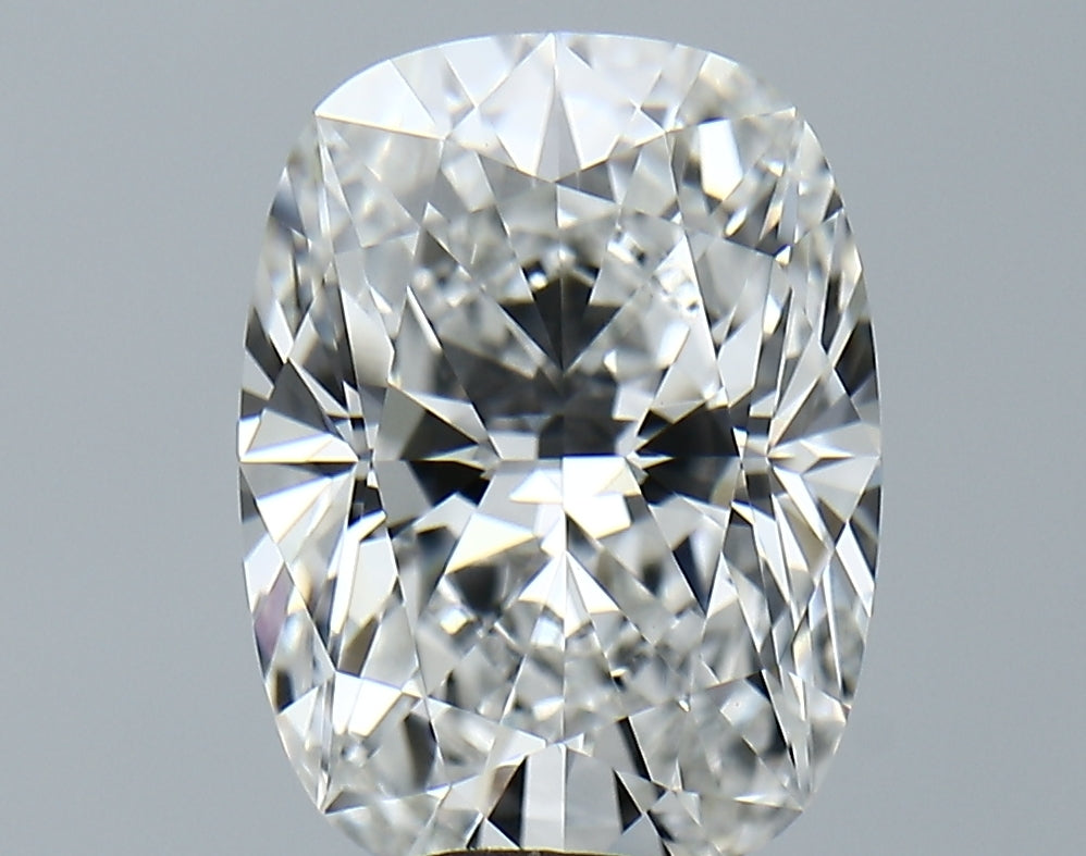 Lab-Grown 4.21 Carat Cushion Brilliant Diamond color E Clarity VVS2, precious stones, engagement diamonds