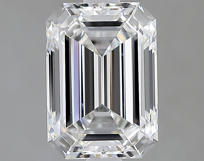 Lab-Grown 1.85 Carat Emerald Cut Diamond color E Clarity VVS1, precious stones, engagement diamonds