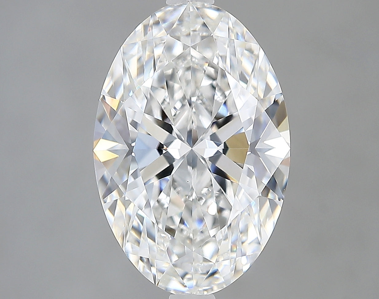 Lab-Grown 3.17 Carat Oval Shape Diamond color E Clarity VVS2, precious stones, engagement diamonds