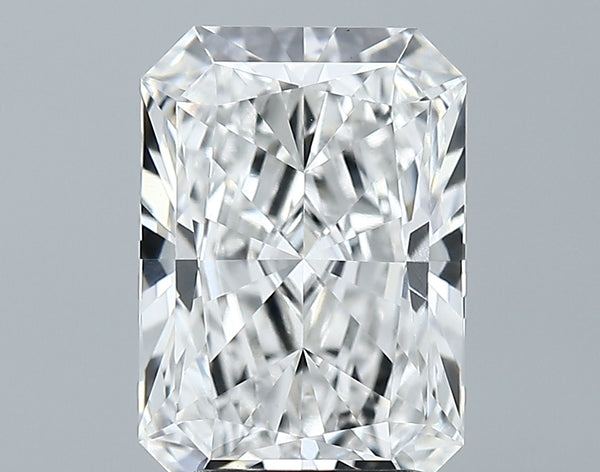 Lab-Grown 3.63 Carat Radiant Cut Diamond color E Clarity VVS2 With GIA Certificate, precious stones, engagement diamonds