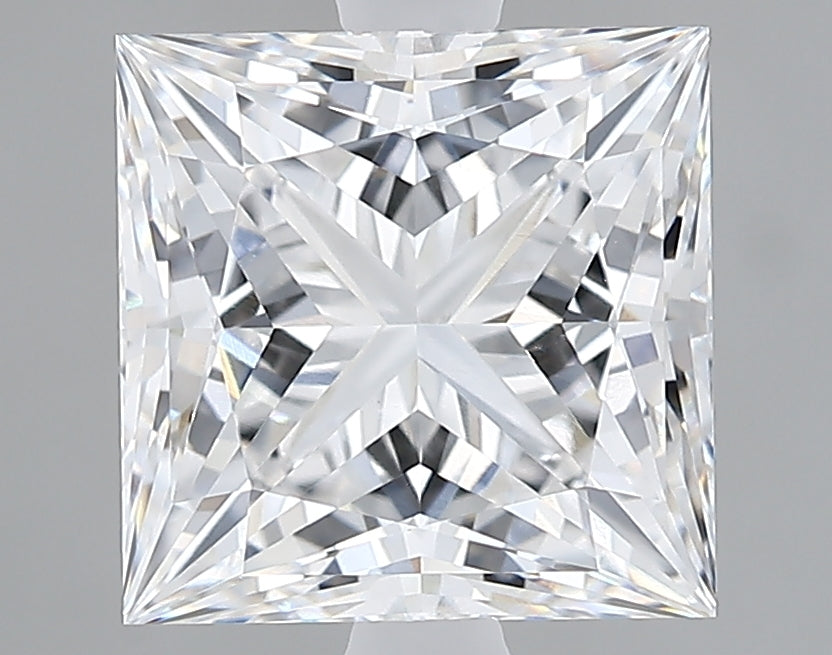 Lab-Grown 2.89 Carat Princess Cut Diamond color E Clarity VS1 With GIA Certificate, precious stones, engagement diamonds