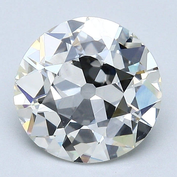 2.42 Carat Old European Cut Antique Natural Mined Diamond J Color SI1 Clarity With GIA Certificate, natural diamonds, precious stones, engagement diamonds