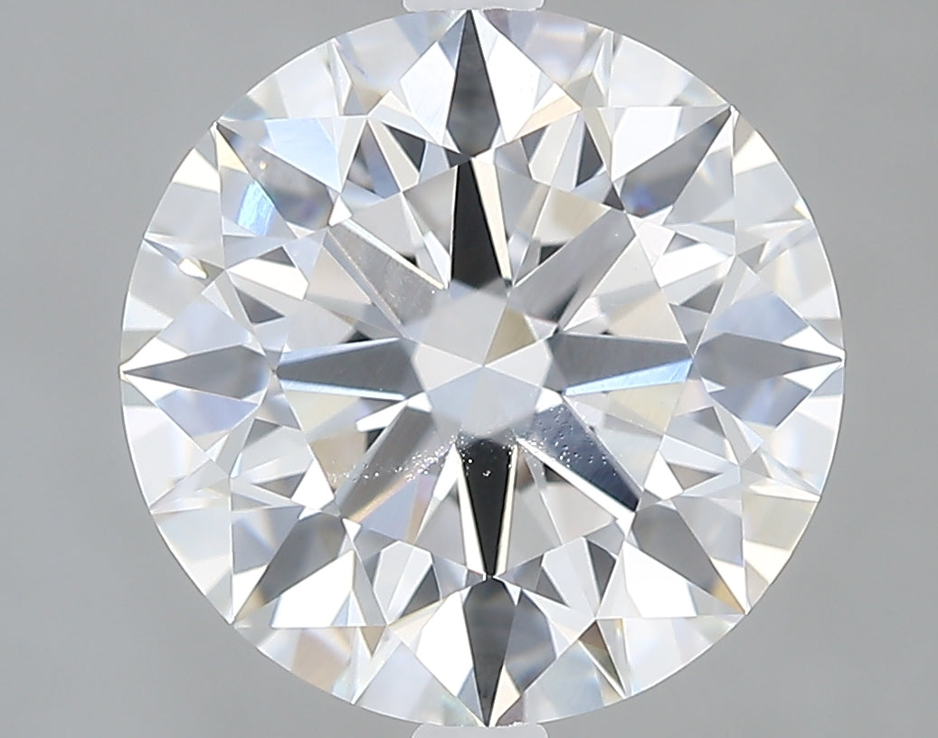 Lab-Grown 4.03 Carat Round Brilliant Diamond color E Clarity VVS2, precious stones, engagement diamonds