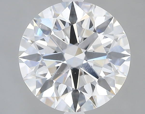 Lab-Grown 4.03 Carat Round Brilliant Diamond color E Clarity VVS2, precious stones, engagement diamonds