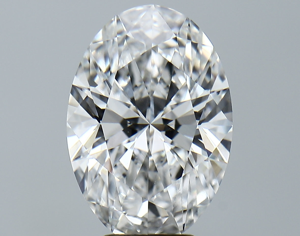 Lab-Grown 5.14 Carat Oval Shape Diamond color E Clarity VVS2, precious stones, engagement diamonds