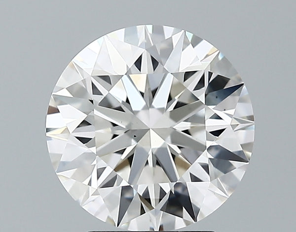 Lab-Grown 2.57 Carat Round Brilliant Diamond color I Clarity VS1 With GIA Certificate, precious stones, engagement diamonds