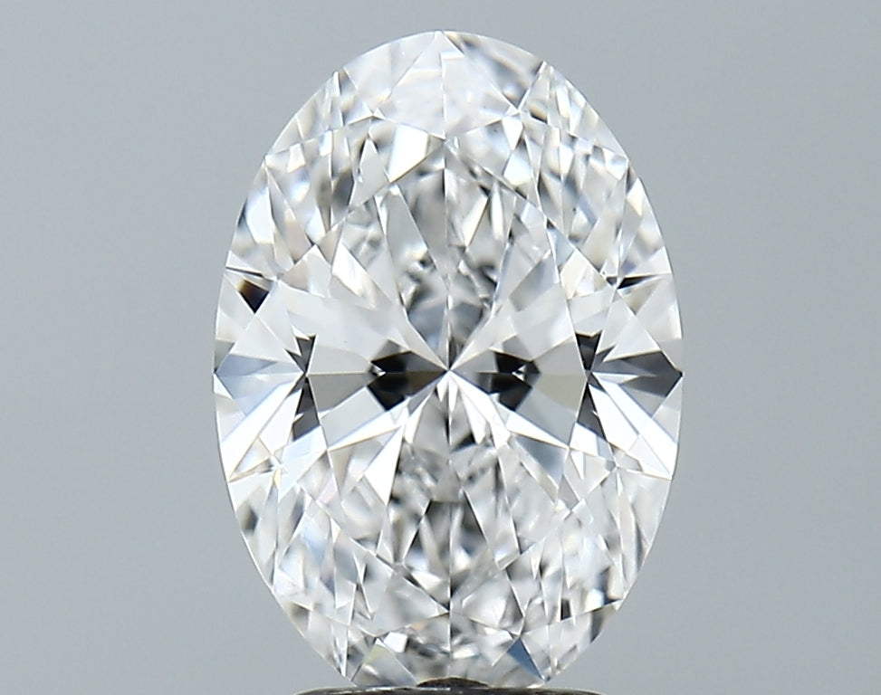 Lab-Grown 2.54 Carat Oval Shape Diamond color D Clarity VS1, precious stones, engagement diamonds