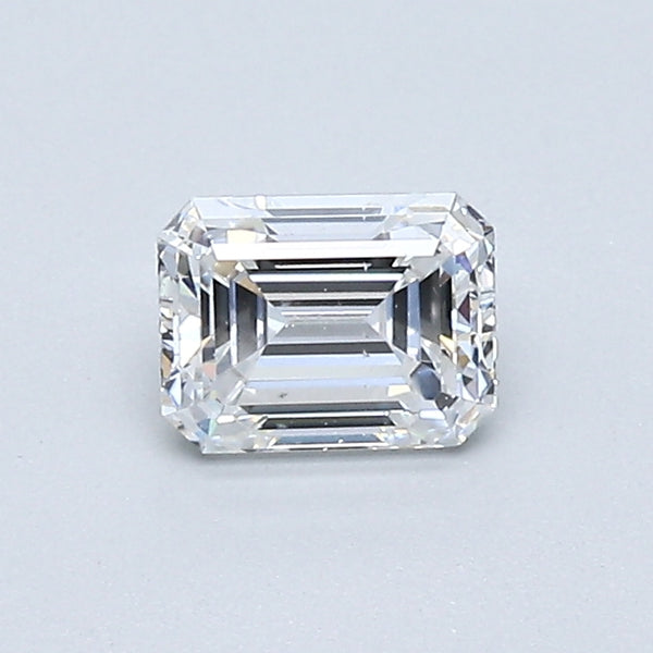 0.54 Carat Emerald Cut Diamond color F Clarity VS2, natural diamonds, precious stones, engagement diamonds