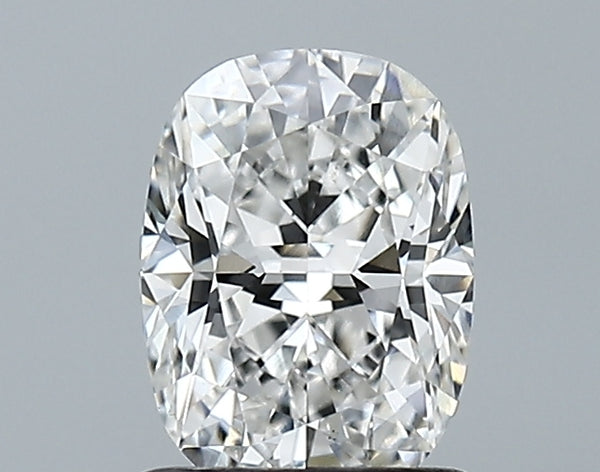 Lab-Grown 1.00 Carat Cushion Brilliant Diamond color E Clarity VS1, precious stones, engagement diamonds