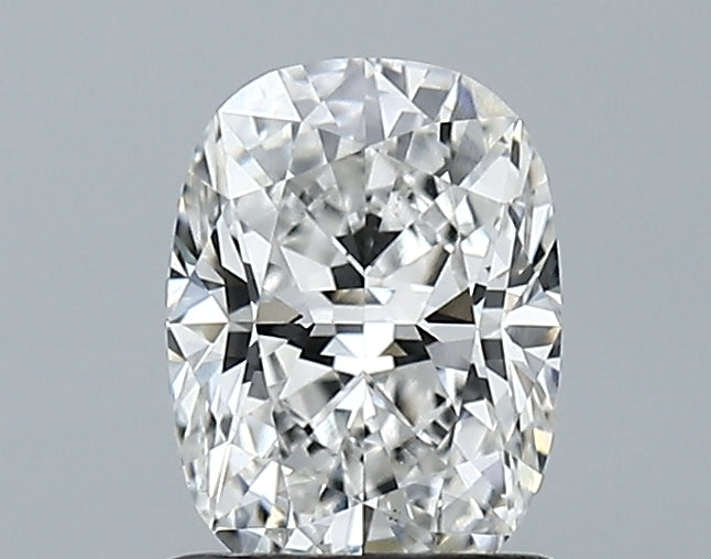 Lab-Grown 1.00 Carat Cushion Brilliant Diamond color E Clarity VS1, precious stones, engagement diamonds