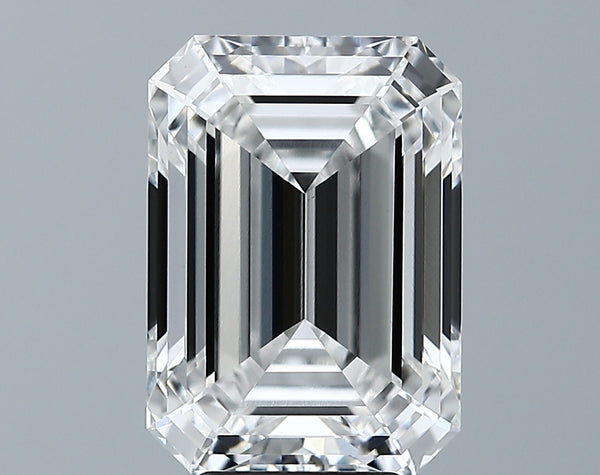 Lab-Grown 5.20 Carat Emerald Cut Diamond color E Clarity VS1 With GIA Certificate, precious stones, engagement diamonds
