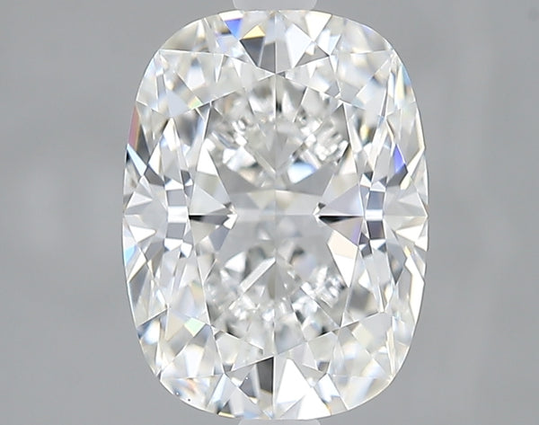 Lab-Grown 2.10 Carat Cushion Brilliant Diamond color F Clarity VVS2, precious stones, engagement diamonds