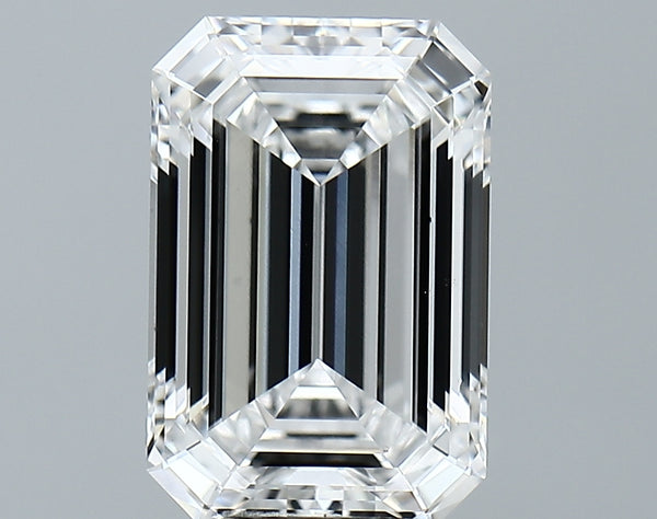 Lab-Grown 3.75 Carat Emerald Cut Diamond color D Clarity VS1, precious stones, engagement diamonds
