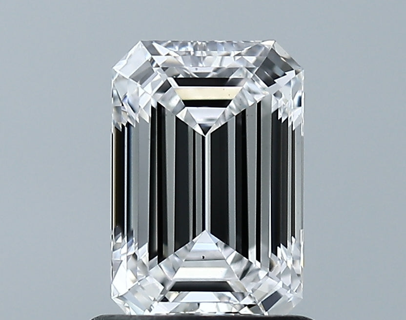 Lab-Grown 1.14 Carat Emerald Cut Diamond color D Clarity VS2 With GIA Certificate, precious stones, engagement diamonds