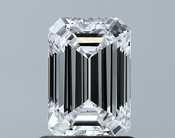 Lab-Grown 1.14 Carat Emerald Cut Diamond color D Clarity VS2 With GIA Certificate, precious stones, engagement diamonds