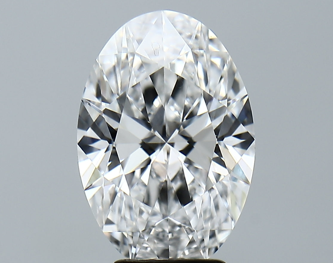 Lab-Grown 4.00 Carat Oval Shape Diamond color D Clarity VS1 With GIA Certificate, precious stones, engagement diamonds