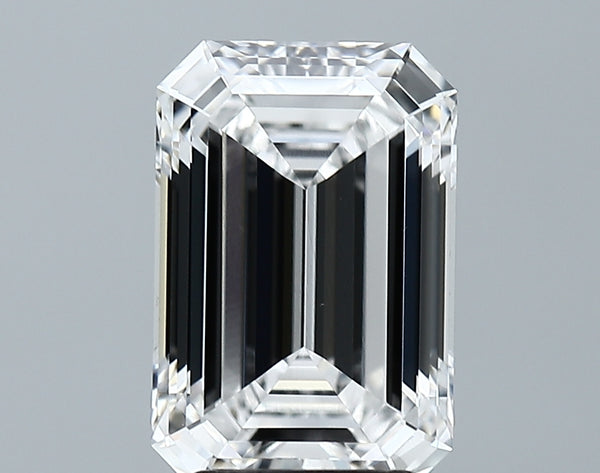 Lab-Grown 3.65 Carat Emerald Cut Diamond color D Clarity VVS2 With GIA Certificate, precious stones, engagement diamonds