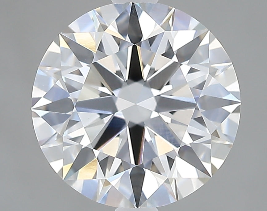 Lab-Grown 2.52 Carat Round Brilliant Diamond color F Clarity VVS2, precious stones, engagement diamonds