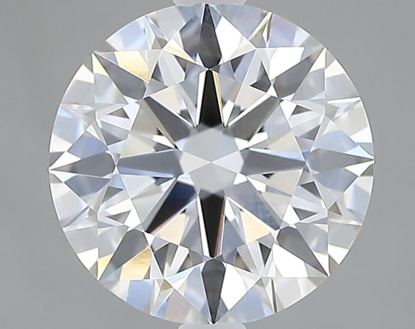 Lab-Grown 2.52 Carat Round Brilliant Diamond color F Clarity VVS2, precious stones, engagement diamonds