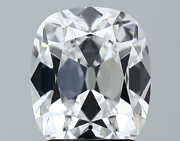 Lab-Grown 2.74 Carat Antique Cushion Cut Diamond color E Clarity VS1 With GIA Certificate, precious stones, engagement diamonds