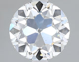 Lab-Grown 2.06 Carat Old European Cut Diamond color F Clarity SI1 With GIA Certificate, precious stones, engagement diamonds