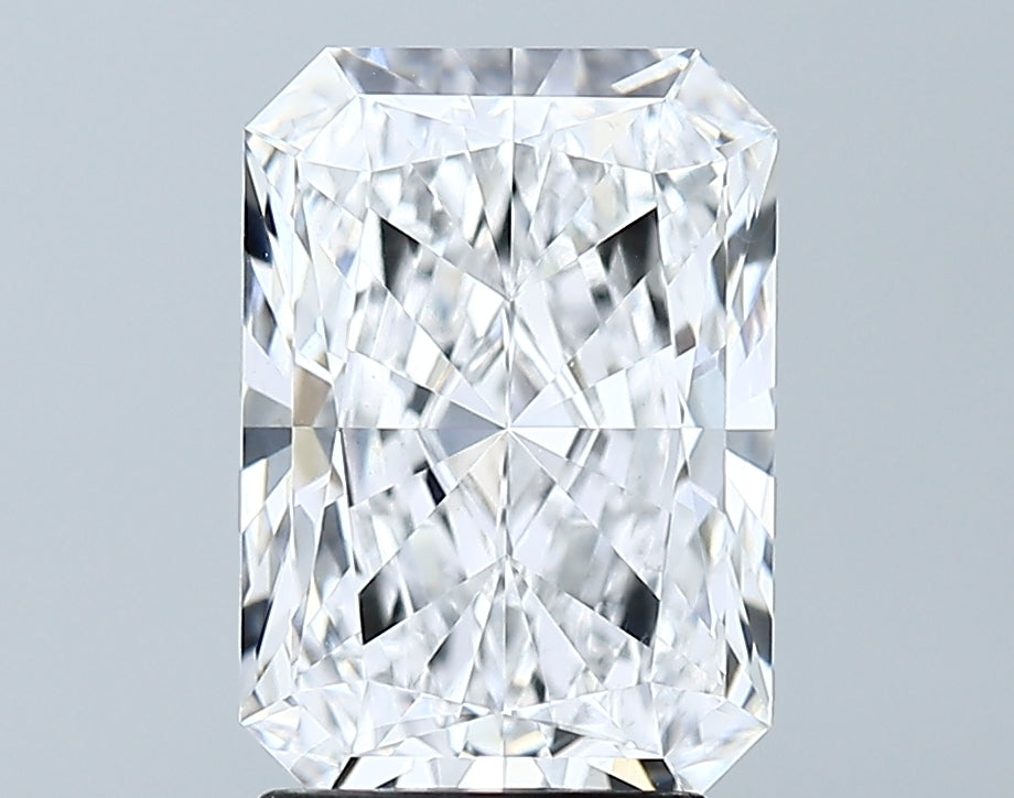 Lab-Grown 2.83 Carat Radiant Cut Diamond color E Clarity VVS2 With GIA Certificate, precious stones, engagement diamonds