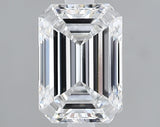 Lab-Grown 1.88 Carat Emerald Cut Diamond color D Clarity VS2 With GIA Certificate, precious stones, engagement diamonds