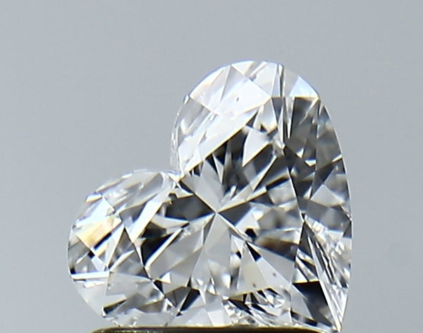 Lab-Grown 1.00 Carat Heart Shape Diamond color D Clarity VVS2 With GIA Certificate, precious stones, engagement diamonds