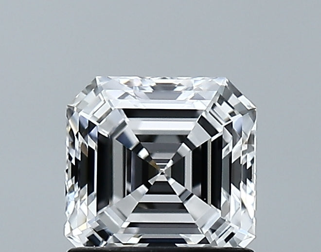 Lab-Grown 1.08 Carat Asscher Cut Diamond color D Clarity VVS1 With GIA Certificate, precious stones, engagement diamonds